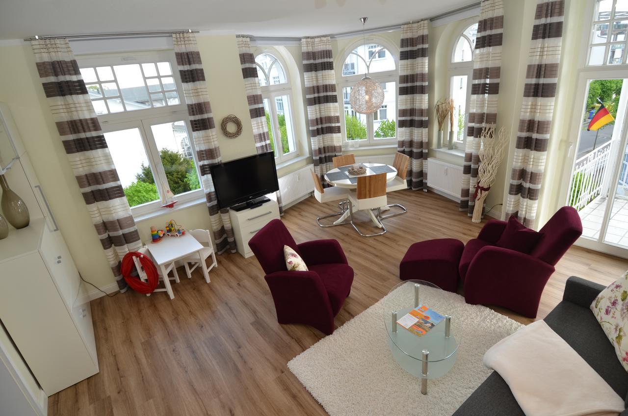 Haus Metropol - Fewo 7 Mit Balkon Und Meerblick Binz Ngoại thất bức ảnh