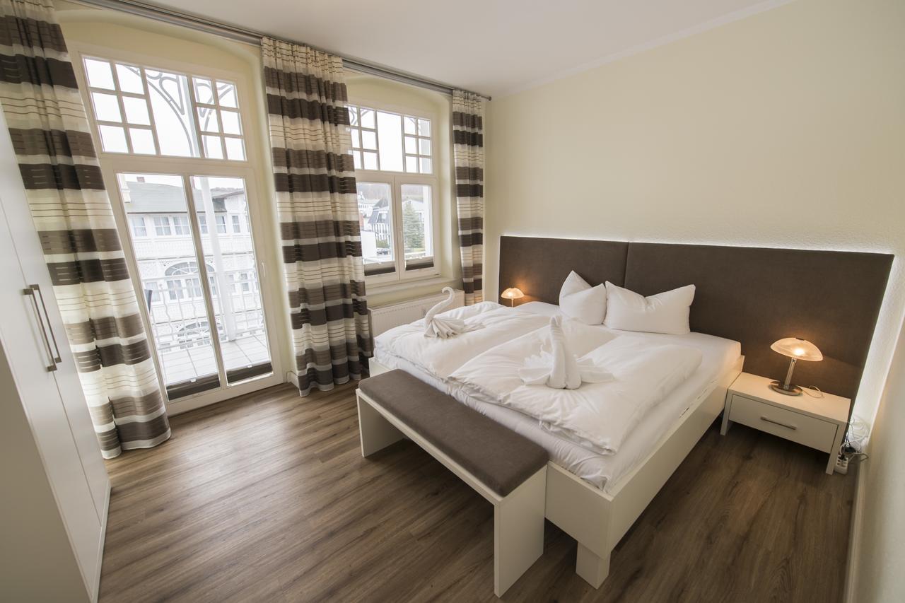 Haus Metropol - Fewo 7 Mit Balkon Und Meerblick Binz Ngoại thất bức ảnh